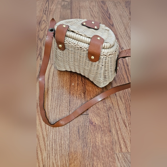 Mister Ernest Simon Wicker Handbag - Picture 3 of 10